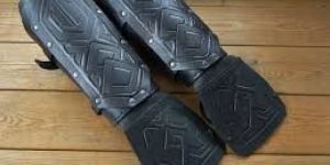 Leather Hand Bracers