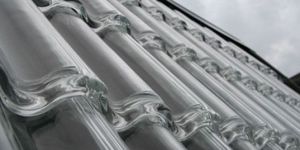 GLASS ROOF TILES