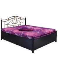 Metal Bed with Storage