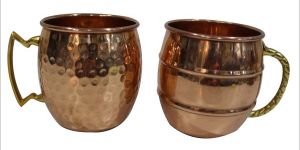 Hammered Copper Mug
