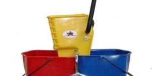 Double Bucket Wringer Trolley