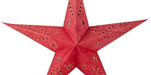 Hand Made Paper Star Lamp