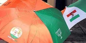 Printed Election Umbrella