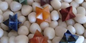 Gemstone Merkaba Stars