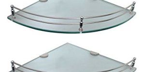 Glass Corner Shelf