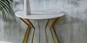 Half Moon Console Table