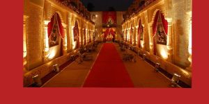 Wedding Fiber Entrence