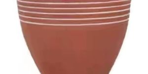 Terracotta Clay Milk Glass