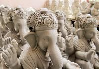 POP Ganesh Idols