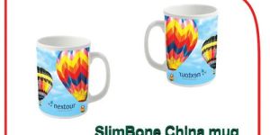 Slim Bone China Mug