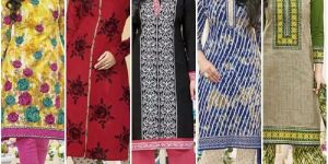 Readymade PURE 1OO% Cotton Salwar Kameez & Dupatta SUIT - All Sizes Av