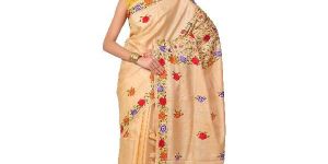 Hand Embroidered Bengal Handloom Saree