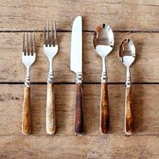 Horn Handle Cutlery Set