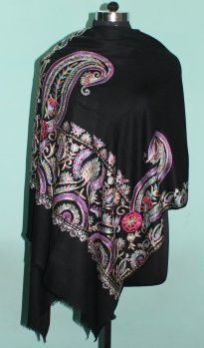 Printed Wool Silk Shawls