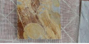 30X30 Gold Rustic Slate Stone
