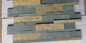 6X24 M Green And T Yellow Wall Cladding Panel