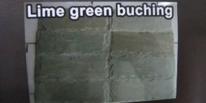 Lime Green Buching Stone