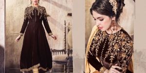 Fancy Pattern Winter Designer Suit Supplier
