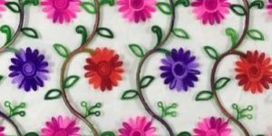 Embroidered Net Fabric