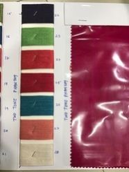 Two Tone Phantom Silk Fabric