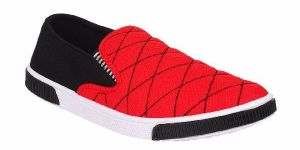 FLIPPI LOAFER RED BLACK SHOES
