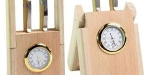 Desktop Watch with Pen