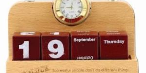 Wooden Desktops Calenders