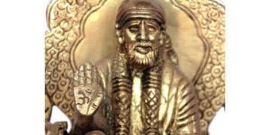 Brass Sai Baba Statue