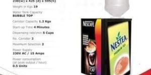 Coffee & Tea Machine Two Lane