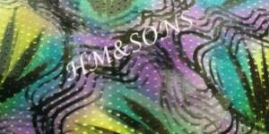 Spray Print Dress Material