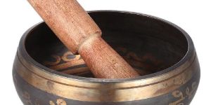Brass Singing Bowls with Stick