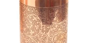 Copper Etched Glass