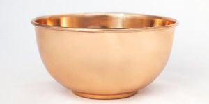 Copper Ice Cream Bowl