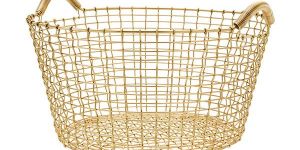 Gold Wire Basket