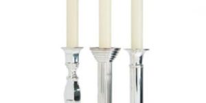 Silver Candle Holders