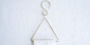 Towel Hanger in Brass