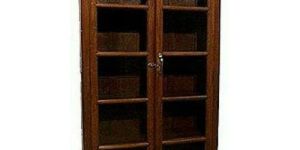 Traditional Wooden Glass Almirah