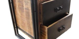 Vintage Wooden Bedside Tables