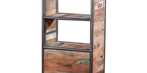 Vintage Wooden Bookshelves