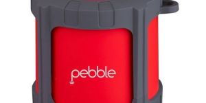 Pebble Portable Blast Red Bluetooth Speakers