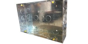 16 MODULE CONCEALED BOX(SILVER)