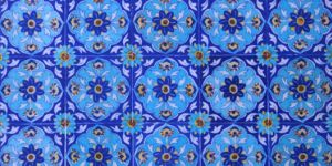 Blue Pottery Tiles