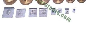 WEIGHTS FOR DIAMOND SCALES