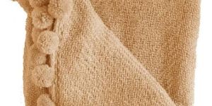 Acrylic Camel 50 X 70 Inch Throw