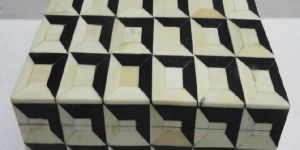 Square Wooden Jewellery Box