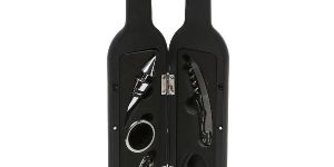 5 Pieces SS Wine Bottle Set