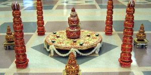 Indian Wedding Garba Pots Decorations