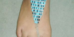 Anklet with Toe Ring