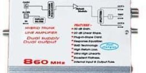 Trunk Line Hybrid Amplifier