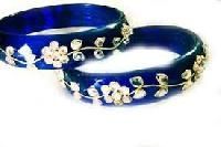 Kundan Glass Bangles